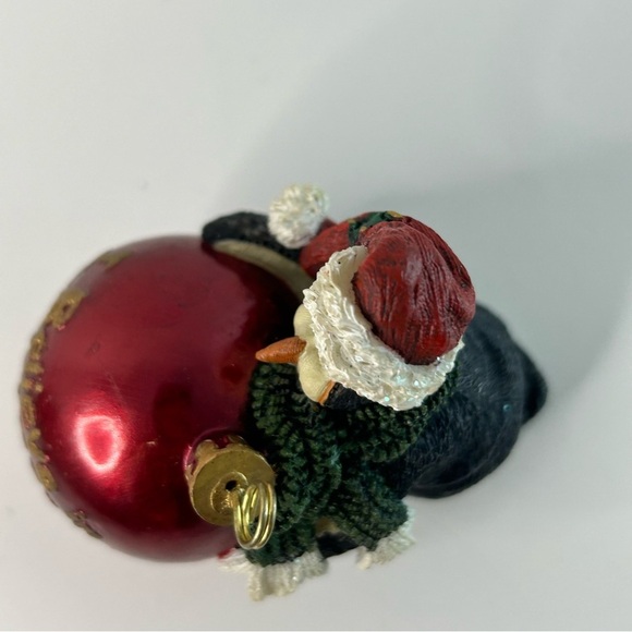 Boyds Bear Naughty & Nice Penny Figure Place Card Holder Penguin - Picture 2 of 13